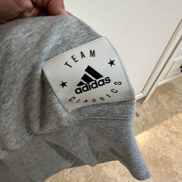 NWT San Jose Sharks adidas Team Classics Vintage Pullover Sweatshirt - Picture 6 of 10